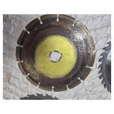 Lot of 4 - 7 1/4" Saw Blades