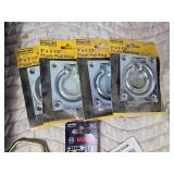 Flush Pull Rings, Swing Hangers, Jig Saw Blades, Hitch Pin and More