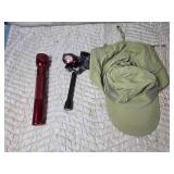Flashlights and Sun Hat