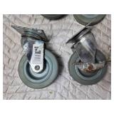 4 Caster Wheels and a Clevice