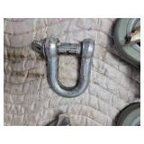 4 Caster Wheels and a Clevice