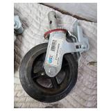 Lot of 4 Locking Scaffolding Wheels