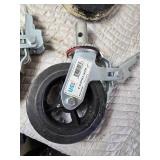 Lot of 4 Locking Scaffolding Wheels