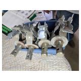 Lot of 4 Locking Scaffolding Wheels