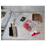 Dust Pan, Brushes, Air Hose, Velcro, Air Chucks