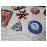 Grinder and Drill Wire Brushes, Sanding Paddles