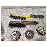 Grinder and Drill Wire Brushes, Sanding Paddles