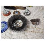 Grinder and Drill Wire Brushes, Sanding Paddles