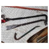 Pry Bars, Crow Bars, Chisels, Punches