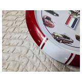 Ford Mustang Motion Detect Car Revving Clock - Needs Batteries, Has Scratches