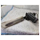 Axe, Pick Axe, Squeegee, Electric Chainsaw, Brush