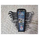 Set of SAE and Metric Wrenches - Complete Set with a Couple Mixed Brands to Round out the Set