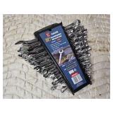 Set of SAE and Metric Wrenches - Complete Set with a Couple Mixed Brands to Round out the Set