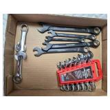 Grip Stubby Wrenches and Husky Ratcheting Wrenches