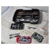 Large Lot of 1/4 Drive Sockets and Ratchets