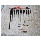 Performance Tool Pry Bars, Snap-On Screwdrivers and Picks