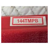 Snap-On 44 pc 1/4" Drive 6-Point Metric/ SAE General Service Set (Red)