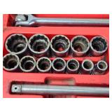 Snap-On Ratchet and Socket Set