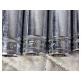Snap-On 3/8 Drive Deep Well Metric Sockets