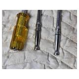 Snap-On 1/4 Drive Ratchet, Extension, Hand Drive