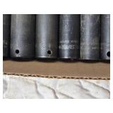Snap-On 3/8 Drive Impact Sockets