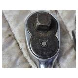 3/8 Drive Snap-On Ratchet, Short Breaker Bar and Extension