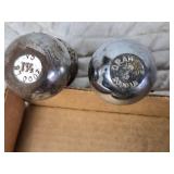 C Clamp, Clevis and 2 Hitch Balls