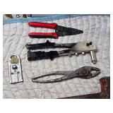 Rivet Guns, Metal Handle Maul, Pliers and Other Tools