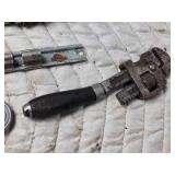 Small Saw, Ratchet Wrench, Small Pipe Wrench and More