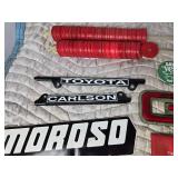 Variety of Stickers and Related Items, Justice Brothers Promo Tokens