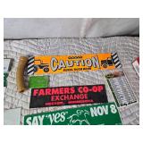 Variety of Stickers and Related Items, Justice Brothers Promo Tokens