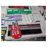 Variety of Stickers and Related Items, Justice Brothers Promo Tokens