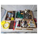 Huge Lot of Misc. Tool Box Junk Drawer Items