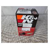 K&N High Flow Air Filter KA-8076