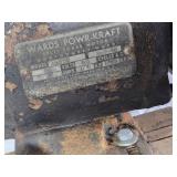 Montgomery Wards Wood Lathe - Works