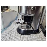 DeLonghi Coffee Grinder and Espresso Maker (Missing puck holder for grounds)