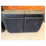 KLH Stereo Receiver, Bose Speaker, Yamaha Bass Speaker