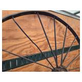 Large Steel Wheel Just Under 54"