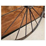 Large Steel Wheel Just Under 54"