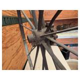 Large Steel Wheel Just Under 54"