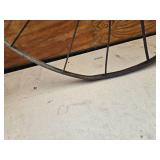 Large Steel Wheel Just Under 54"