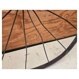 Large Steel Wheel Just Under 54"