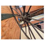 Large Steel Wheel Just Under 54"