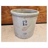 Red Wing No. 12 Crock (no cracks found)