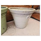 Lot of 4 Plastic Flower Plant Pots