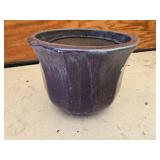 9 1/2" Tall Ceramic Flower Pot