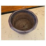 9 1/2" Tall Ceramic Flower Pot