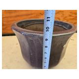 9 1/2" Tall Ceramic Flower Pot