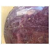 Lot of 2 Matching 15" Flower Pots - 1 is cracked down the side