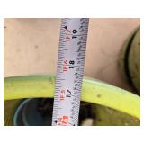 Lot of 4 Plastic Flower Pots